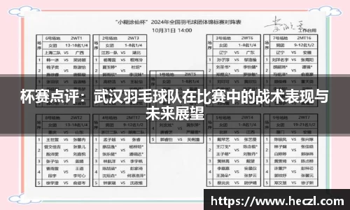 杯赛点评：武汉羽毛球队在比赛中的战术表现与未来展望